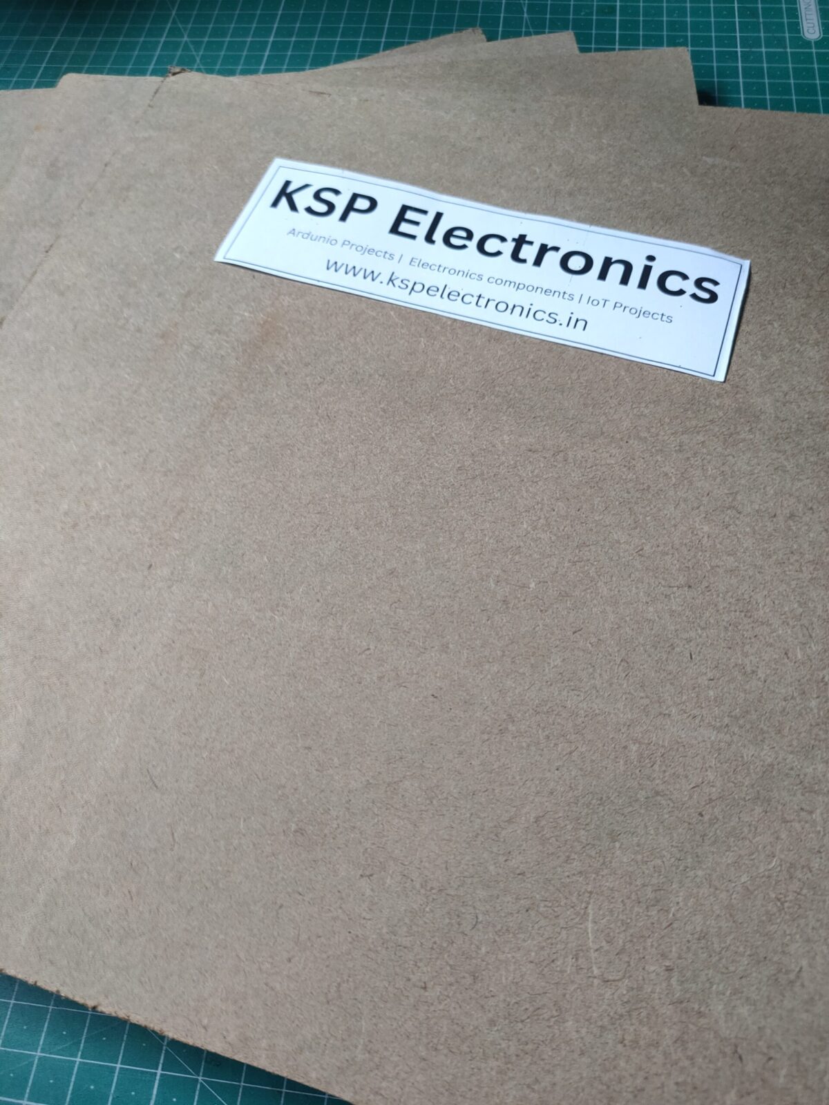 MDF Board Sheet for Art & Craft (30 cm x 30 cm) – Pack of 6 by KSP Electronics