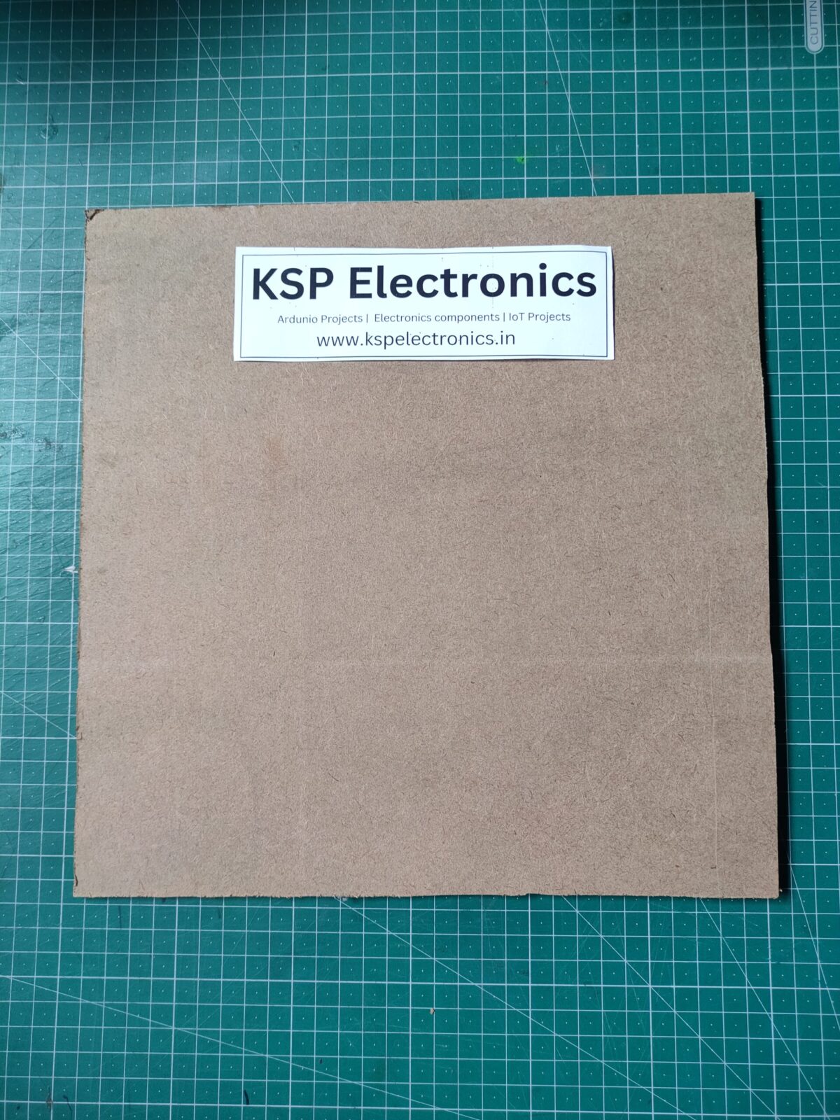 MDF Board Sheet for Art & Craft (30 cm x 30 cm) – Pack of 6 by KSP Electronics