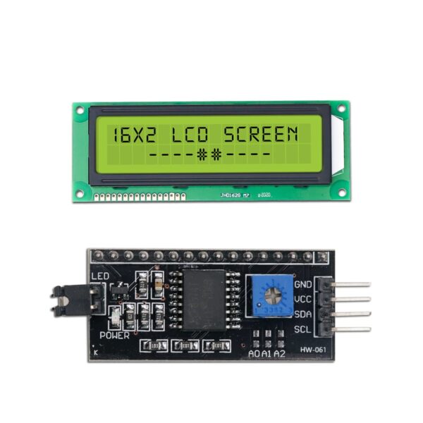16x2 Lcd Display with i2c - ksplectronics