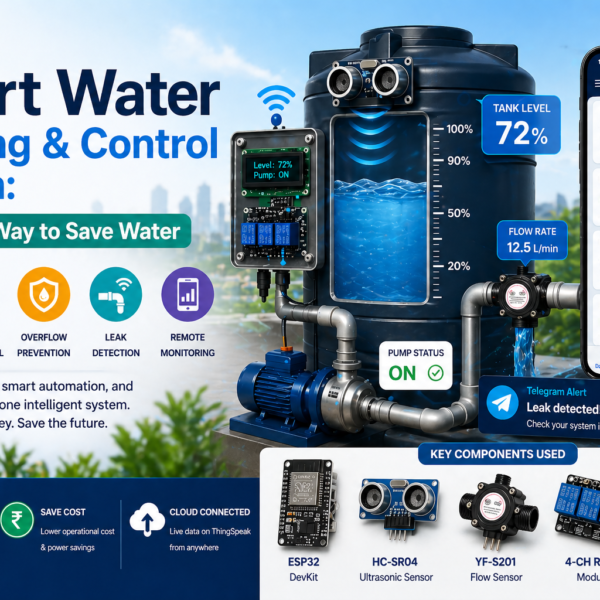 Smart Water Tracking & Control System: A Smarter Way to Save Water