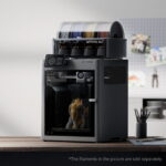Bambu Lab X2DC 3D Printer Side View