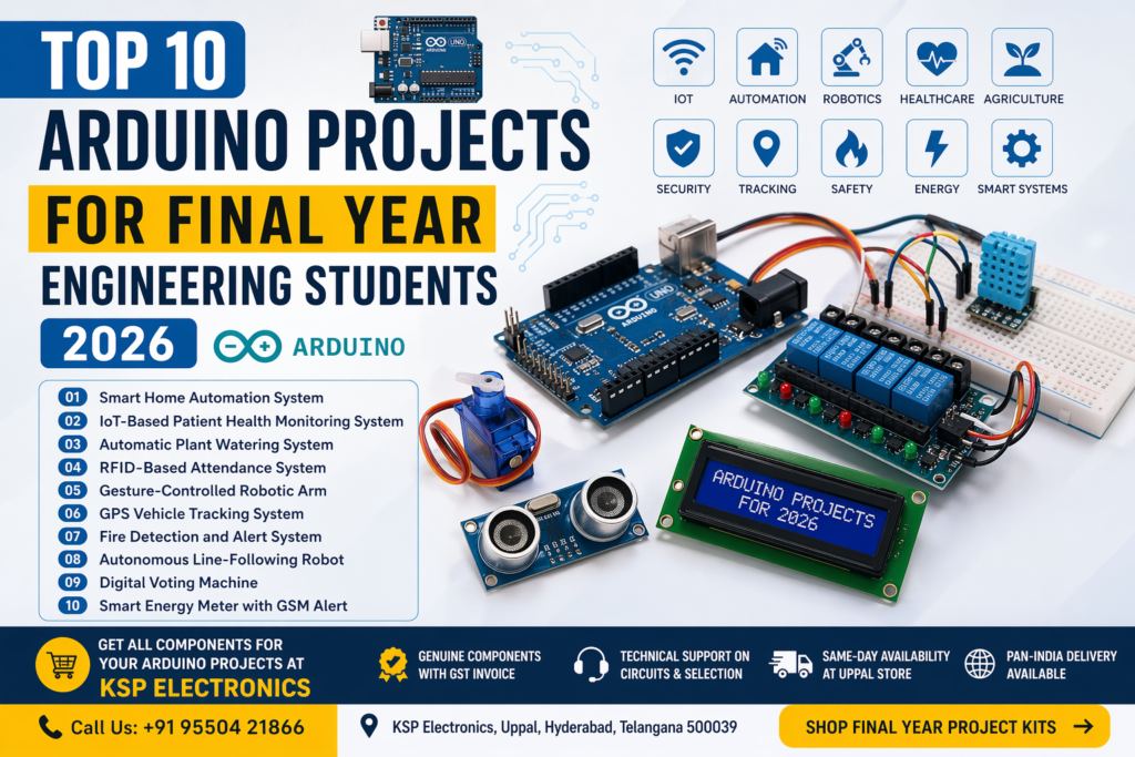 Top 10 Arduino projects for 2026