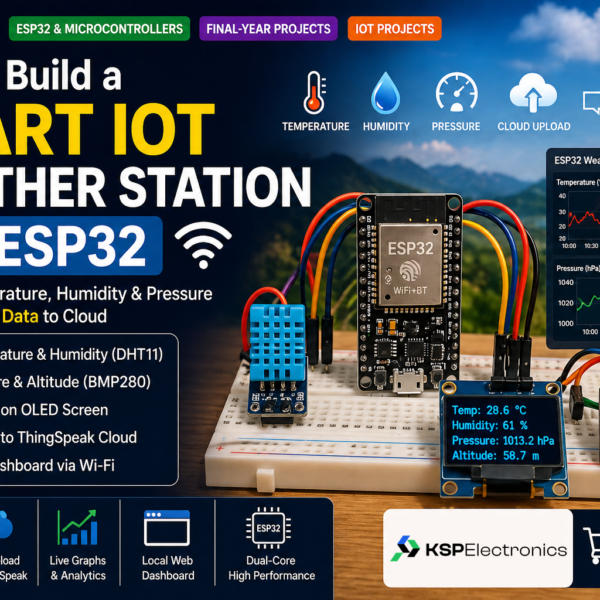 How to Build a Smart IoT Weather Station using ESP32