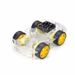 4WD Smart Car Chassis Kit – Longer Version transparent acrylic double-deck