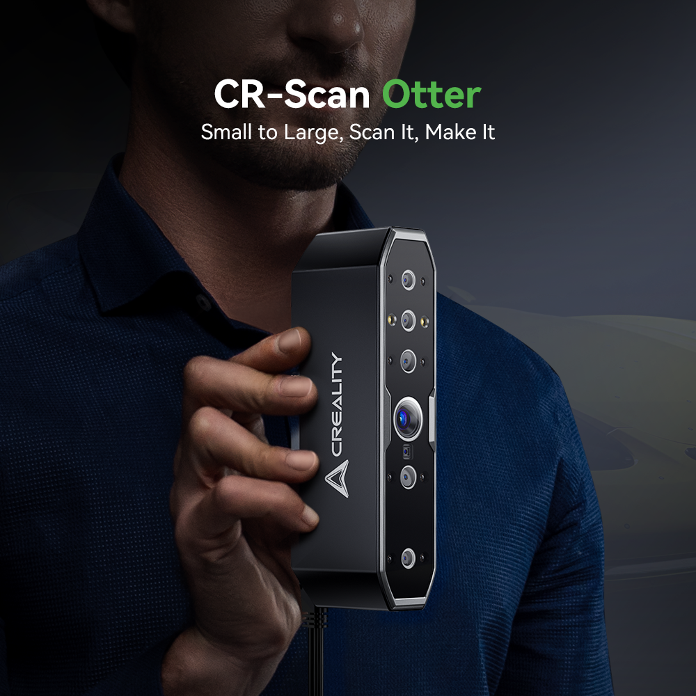CR-Scan Otter 3D Scanner 2 CR-Scan Otter 3D Scanner – small to large, scan it, make it
