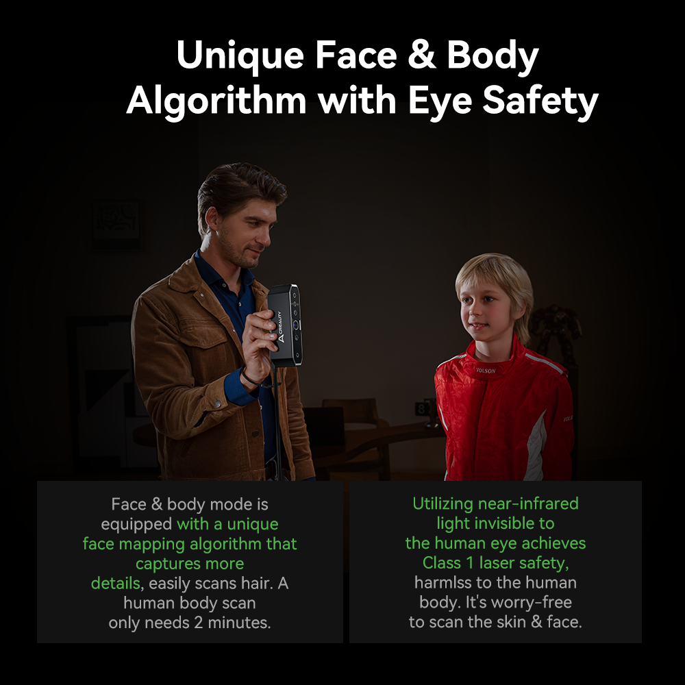 CR-Scan Otter 3D Scanner 8 CR-Scan Otter 3D Scanner face and body algorithm