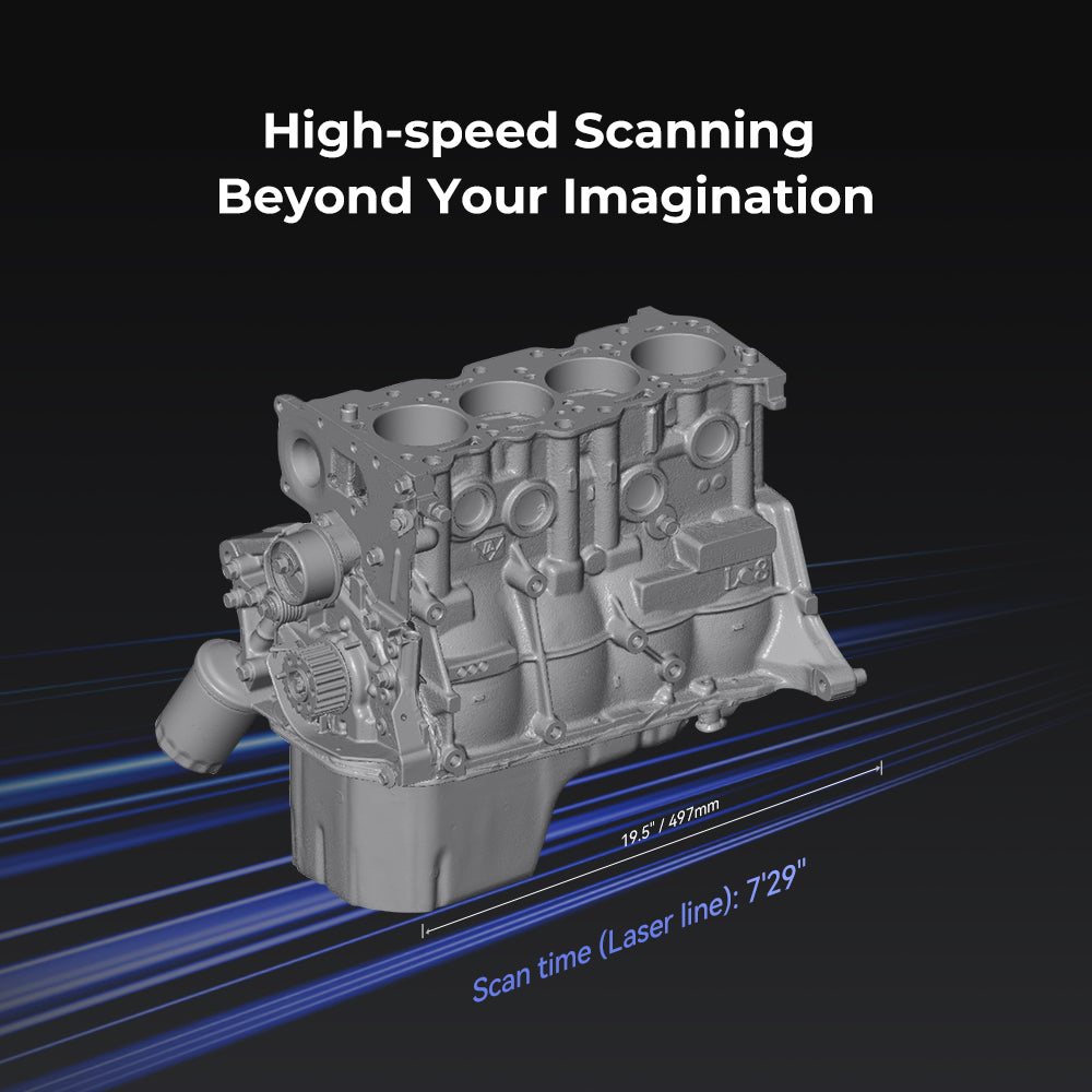 Creality RaptorX 3D Scanner 6 Creality RaptorX 3D Scanner high-speed scanning