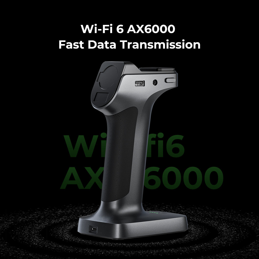 Creality RaptorX 3D Scanner 7 Creality RaptorX 3D Scanner Wi-Fi 6 AX6000 fast data transmission