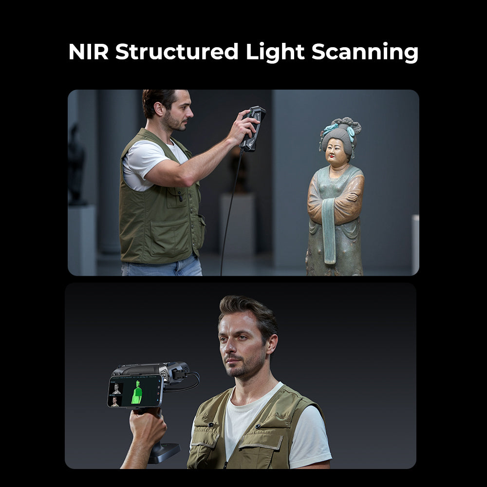 Creality RaptorX 3D Scanner 9 Creality RaptorX 3D Scanner NIR structured light scanning