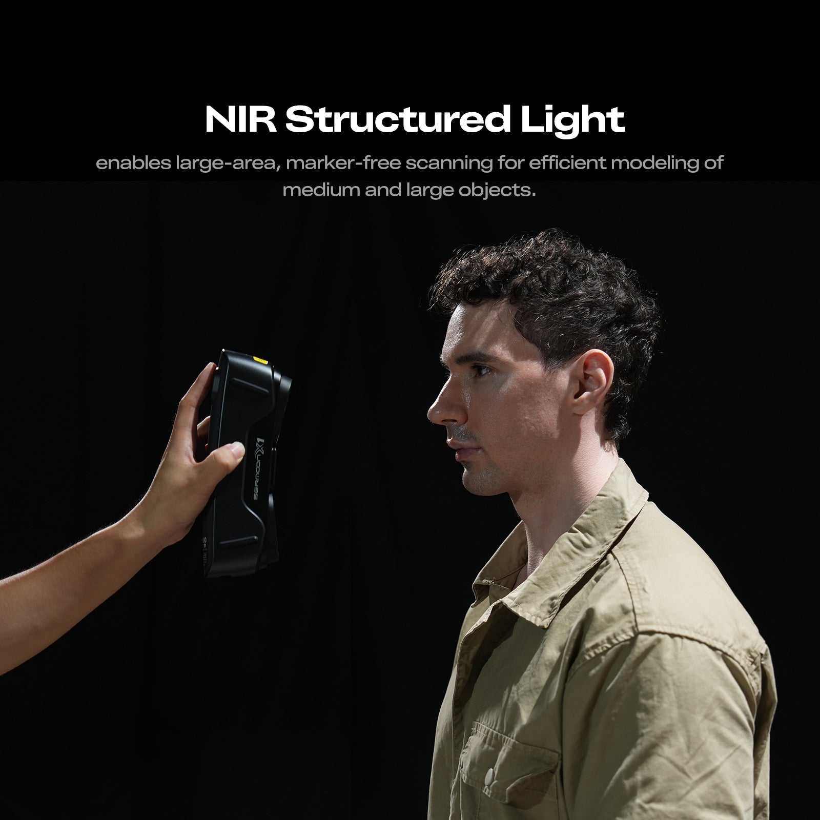 Creality Sermoon X1 3D Scanner 4 Creality Sermoon X1 3D Scanner NIR structured light for large-area marker-free scanning