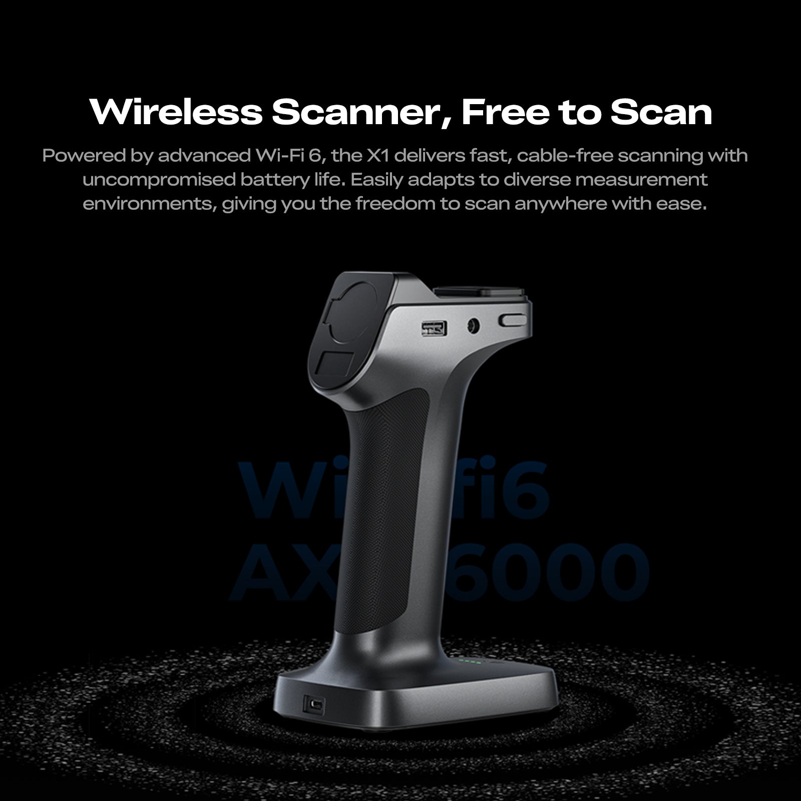 Creality Sermoon X1 3D Scanner 11 Creality Sermoon X1 3D Scanner wireless Wi-Fi 6 AX6000 scanner