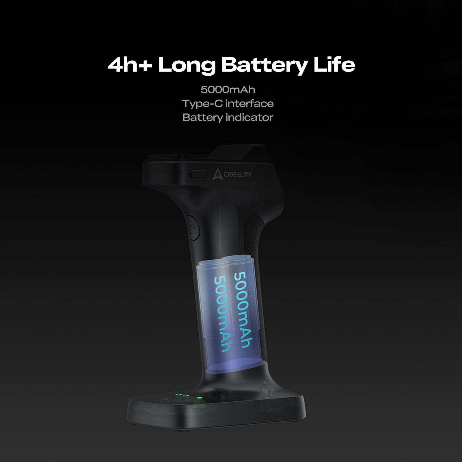 Creality Sermoon X1 3D Scanner 12 Creality Sermoon X1 3D Scanner 4h+ long battery life with 5000mAh and Type-C