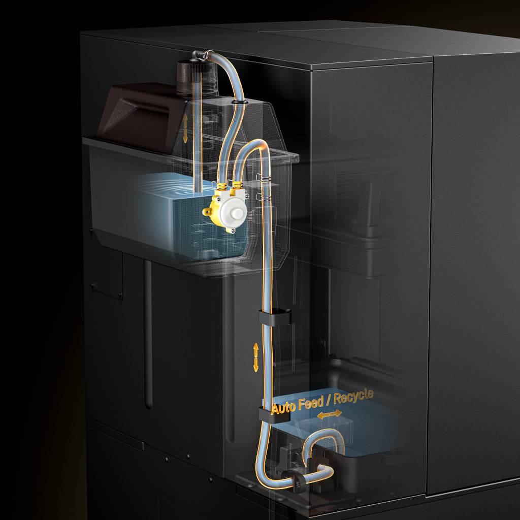 Elegoo Jupiter 2 Large-Format Resin 3D Printer 2 Elegoo Jupiter 2 Resin 3D Printer automatic resin feeding system