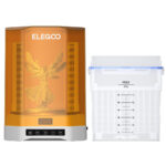 ELEGOO Mercury Plus V3.0 wash and cure station with wash bucket