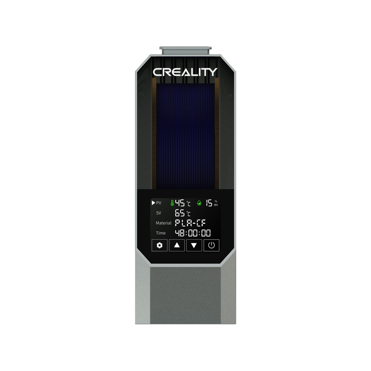 Creality Space Pi Filament Dryer side view