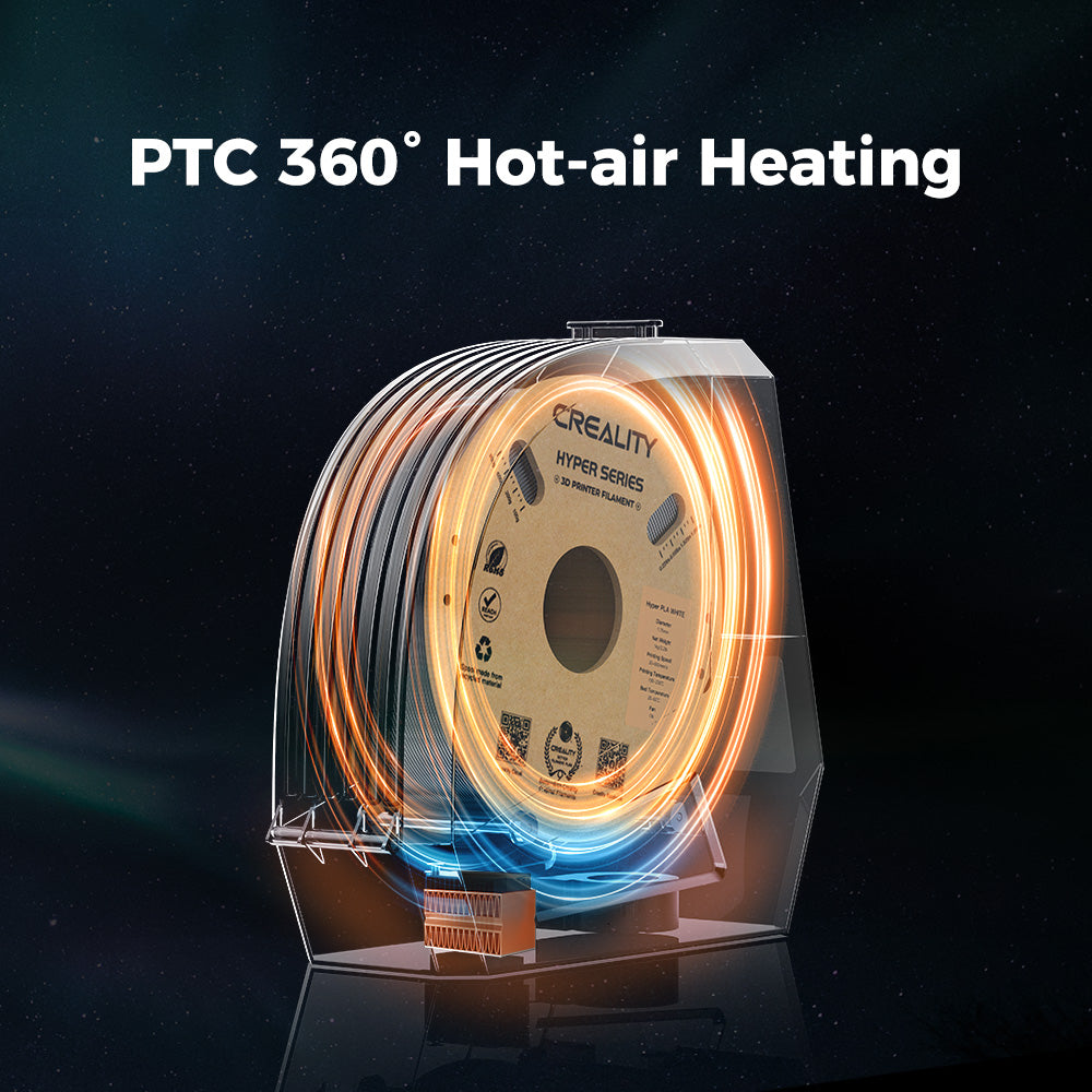 Creality Space Pi Filament Dryer 2 Creality Space Pi Filament Dryer PTC 360 degree hot-air heating