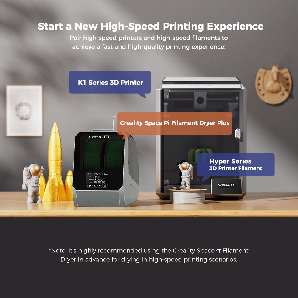 Creality Space Pi Filament Dryer Plus 11 Creality Space Pi Filament Dryer Plus high-speed printing experience