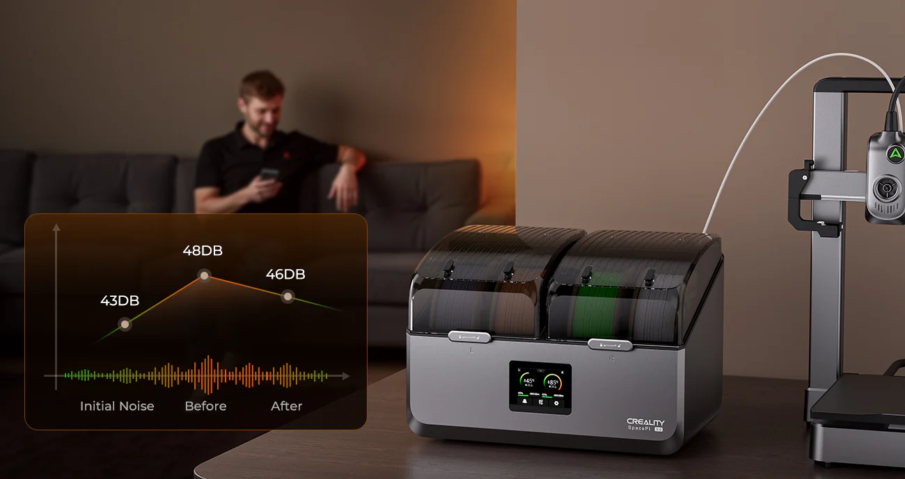 Creality SpacePi X4 Filament Dryer 3 Creality SpacePi X4 Filament Dryer