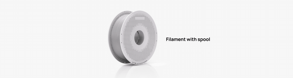 Bambu Lab PLA Tough+ White 1.75mm Filament