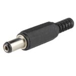 DC Barrel Jack Connector Male 5.5 x 2.1mm