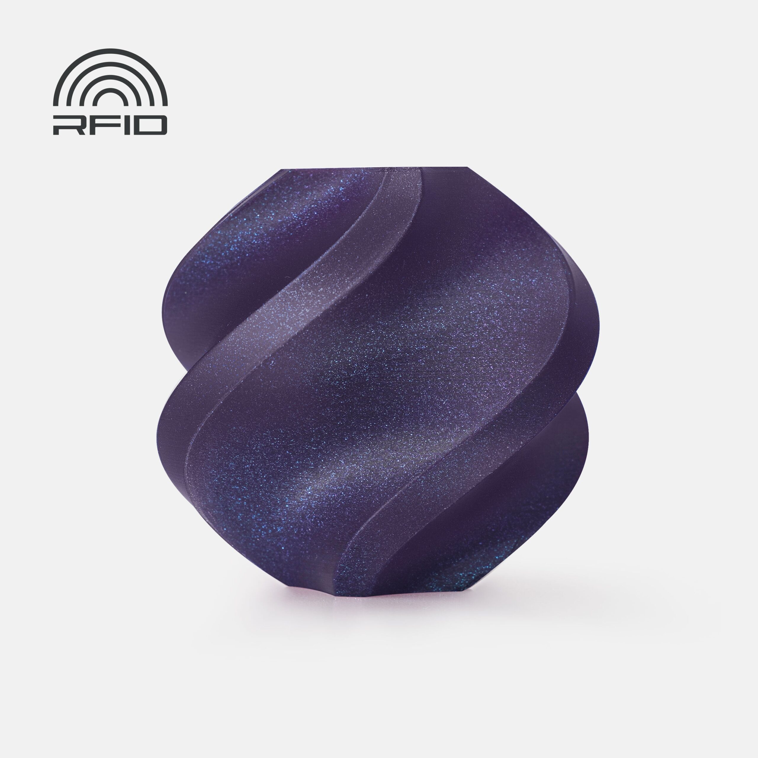 Bambu Lab PLA Galaxy - purple-galaxy Bambu Lab PLA Galaxy Filament 1.75mm 1kg - Image 1