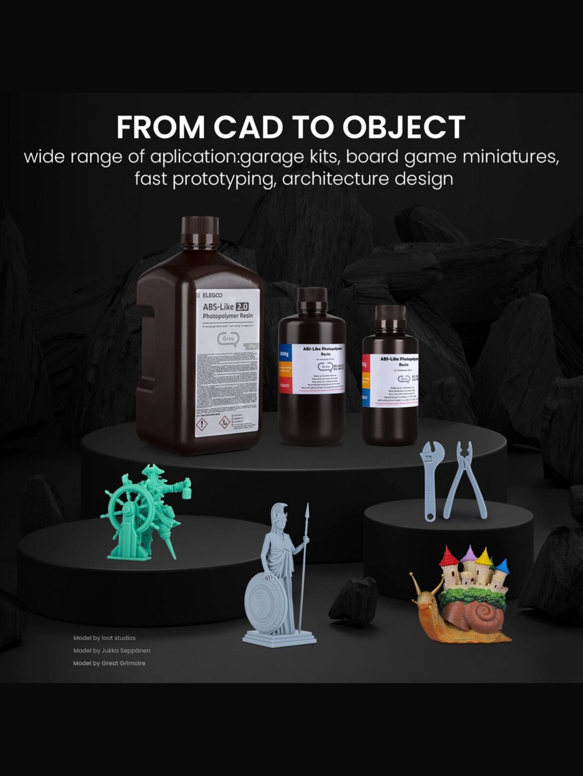 ELEGOO ABS-Like Resin 1000g
