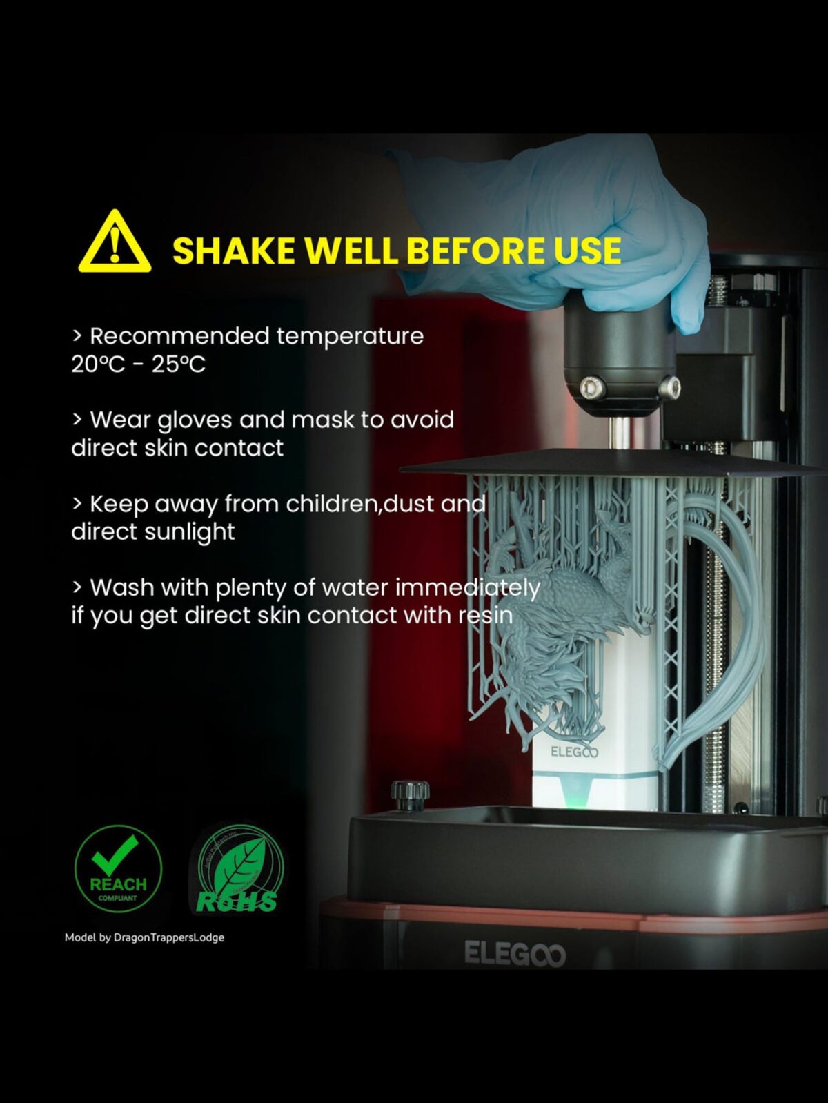 ELEGOO ABS-Like Resin 1000g
