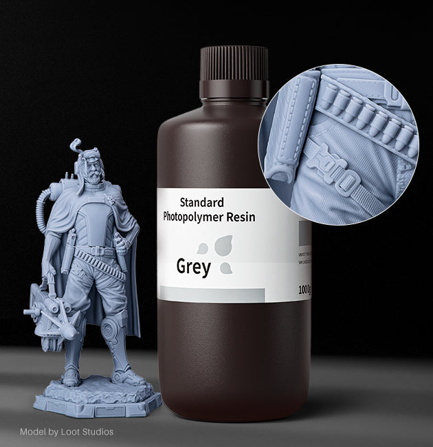 ELEGOO Standard Resin low shrinkage and high precision